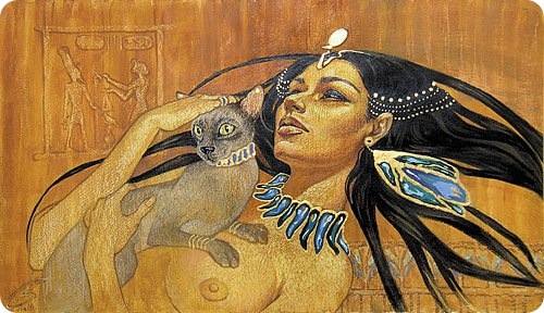 Рисунки кошек от Галла Абдель Фаттах