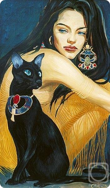Рисунки кошек от Галла Абдель Фаттах