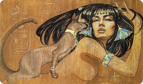 Рисунки кошек от Галла Абдель Фаттах