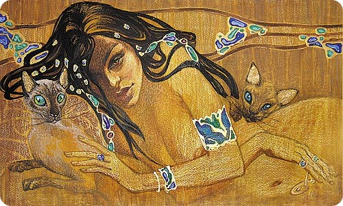 Рисунки кошек от Галла Абдель Фаттах