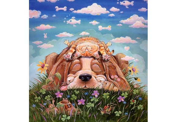 Рисунки кошек от Gary Paterson (12 рисунков)